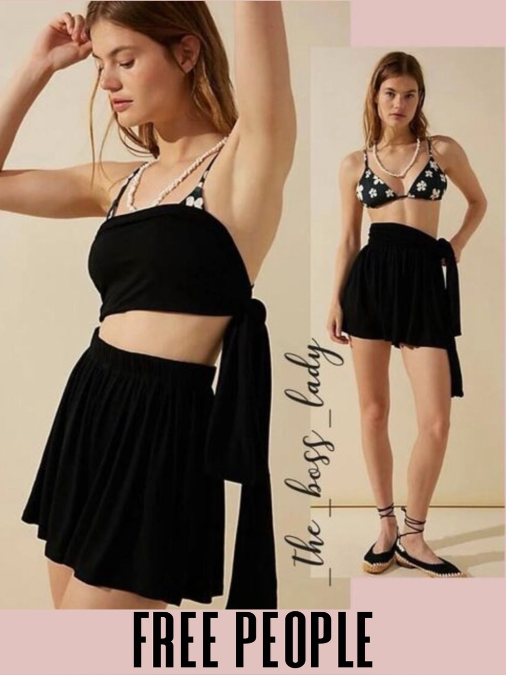 Free People romper convertible shorts cut out XS